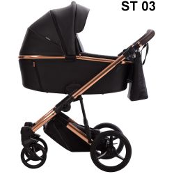 Bebetto LOREN Premium Class , ST03 , Комбинирана бебешка количка 2 в 1